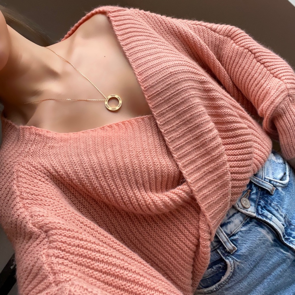 Cropped sweater